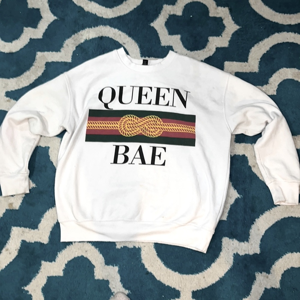 Queen Bae Crewneck Sweater